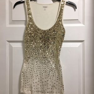 Express sequin tank